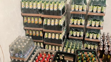 Ağstafada saxta içkilər istehsal edən müəssisənin fəaliyyəti dayandırıldı – FOTOLAR